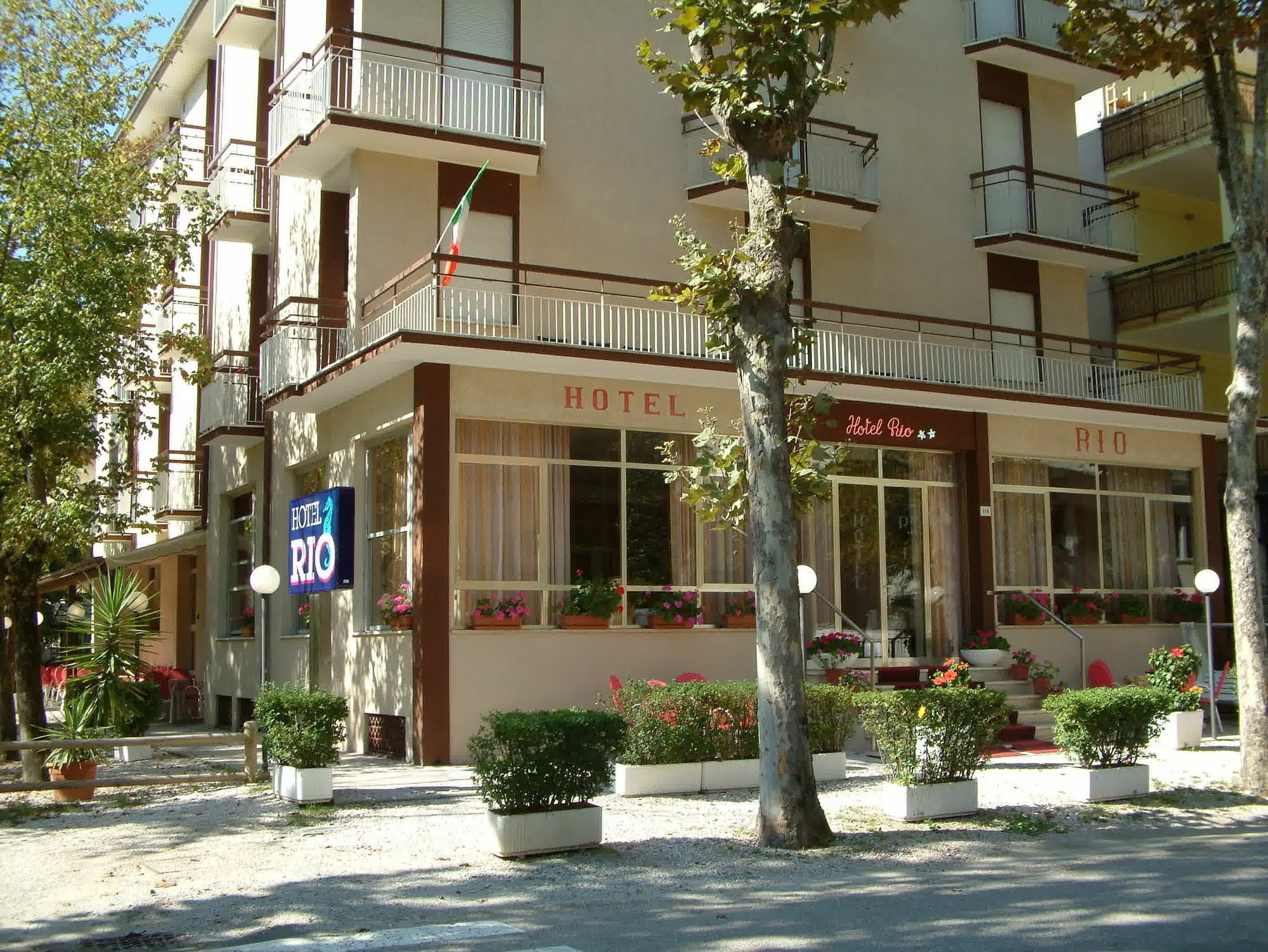 Hotel Rio Cesenatico Exterior foto